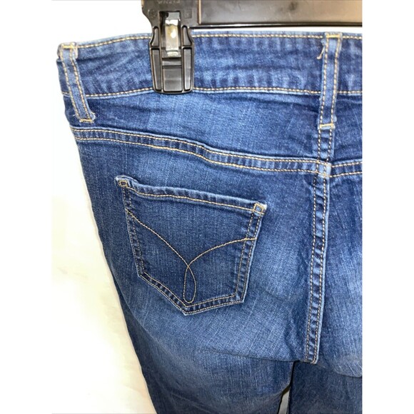 Calvin Klein Women’s Capris Jeans Sz 30x24 Blue Outdoors Comfort Going Out Party - Picture 11 of 12
